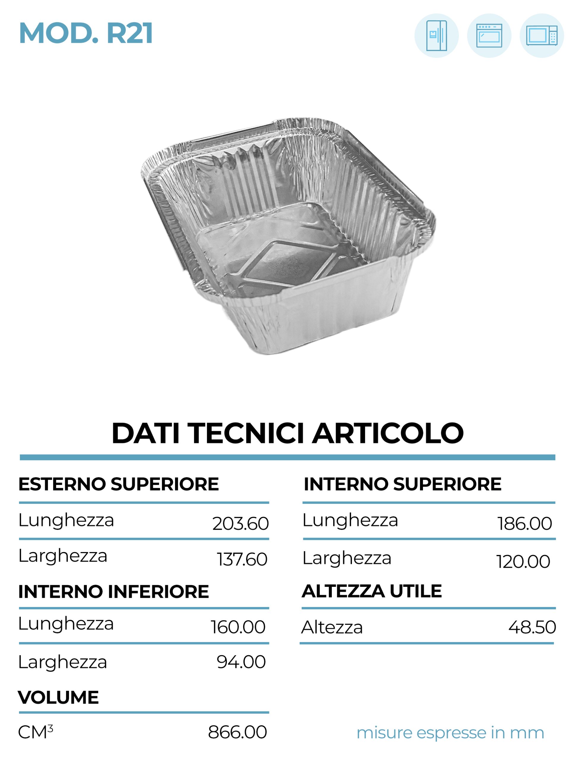 Vaschette Alimentari Nicoletti 50 Pezzi – 250 Ml, Riutilizzabili, Freezer (-20°) E Microonde (+120°), Trasparenti